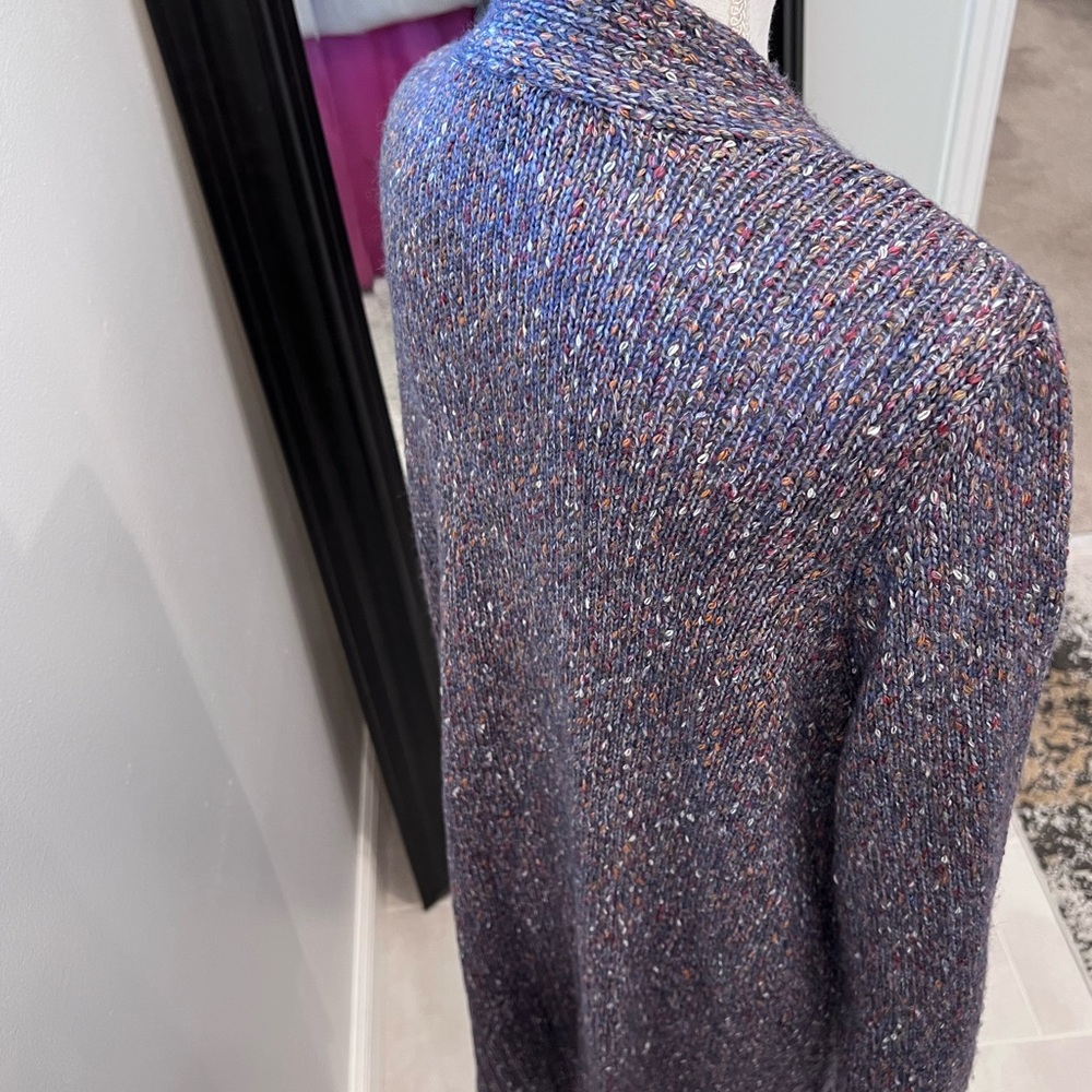 Women's Multicolor Knit Cardigan - Picture 4 of 5